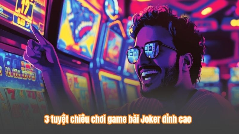 3 tuyệt chiêu chơi game bài Joker đỉnh cao