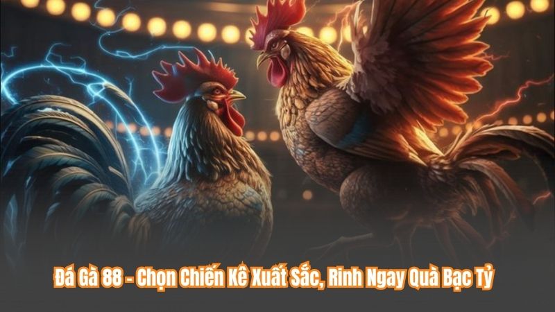 Đá Gà 88 – Chọn Chiến Kê Xuất Sắc, Rinh Ngay Quà Bạc Tỷ