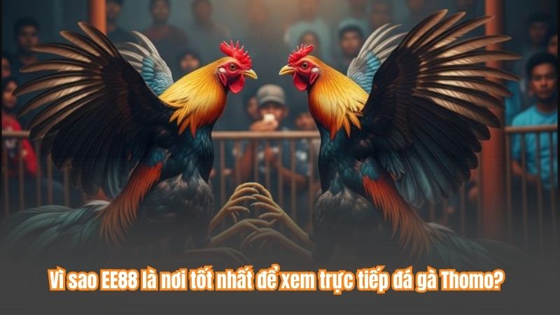 Vì sao EE88 là nơi tốt nhất để xem trực tiếp đá gà Thomo?